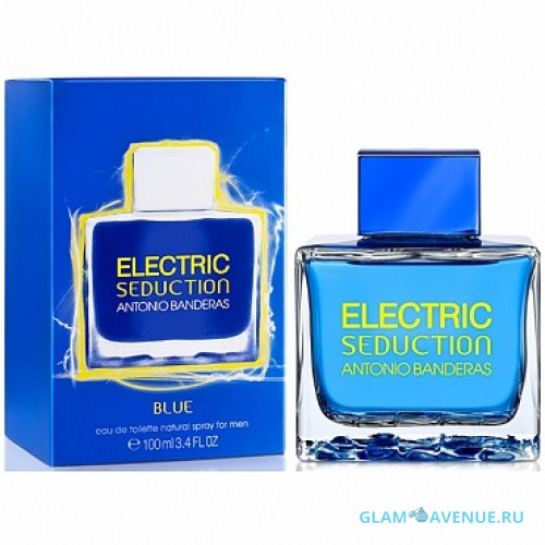 ANTONIO BANDERAS ELECTRIC SEDUCTION BLUE FOR MEN