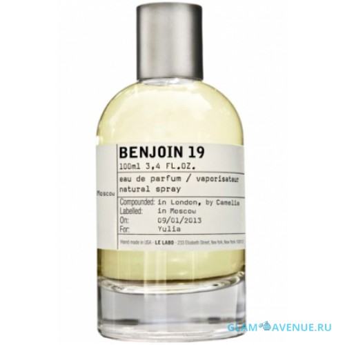 Le Labo Benjoin 19 Moscow