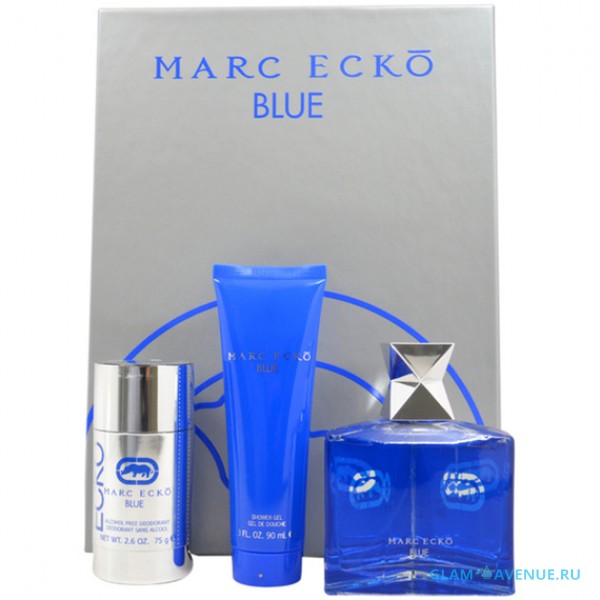 Set mark. Туалетная вода Marc Ecko Blue.