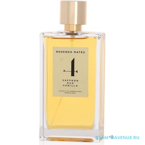 Rosendo Mateu 4 Saffron, Oud, Vanilla