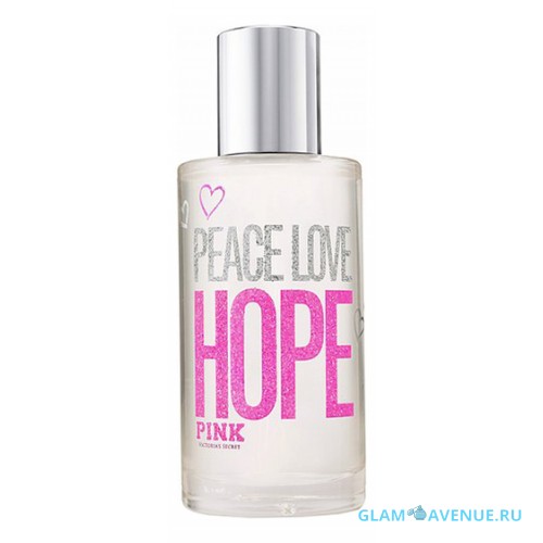 Victorias Secret Hope Pink Peace Love