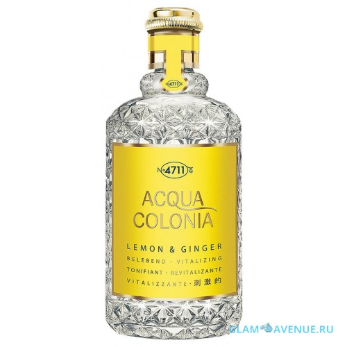 Maurer & Wirtz 4711 Acqua Colonia Lemon & Ginger