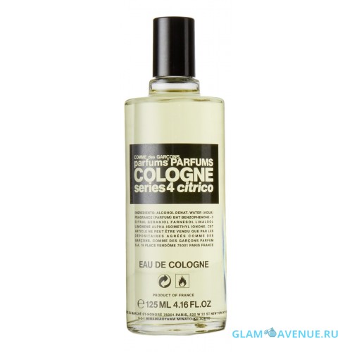 Comme Des Garcons Series 4 Cologne : Citrico