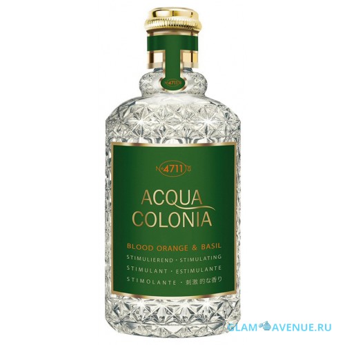 Maurer & Wirtz 4711 Acqua Colonia Blood Orange & Basil